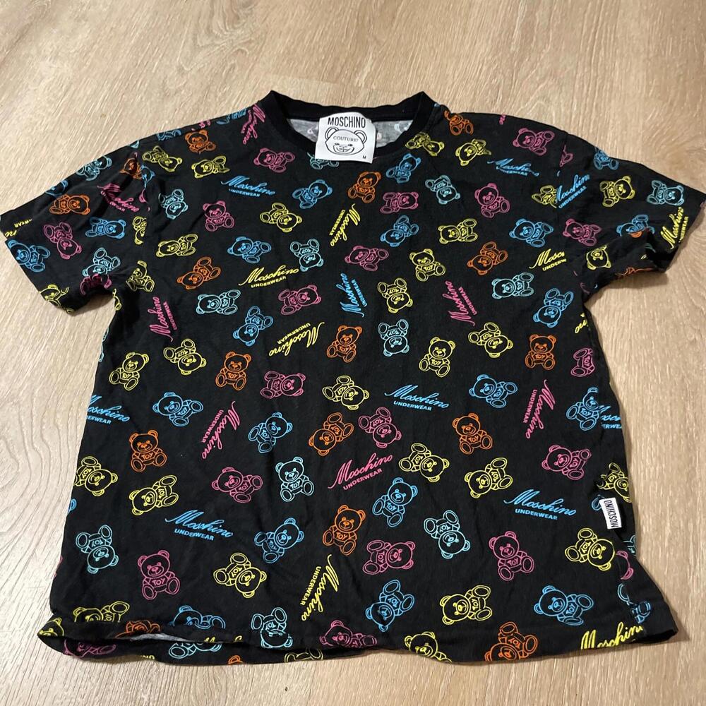 Moschino Couture‎ Men’s T-shirt Size Medium Preowned H08